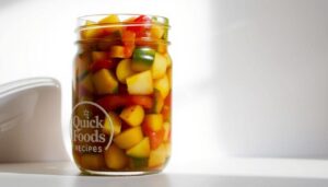 pickle ketchup recipes. pickles in a jar. 
